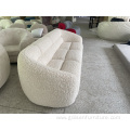 Nordic living room couch light sponge sofa